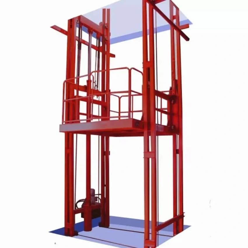 Gaur Industries Double Mast Goods Lift