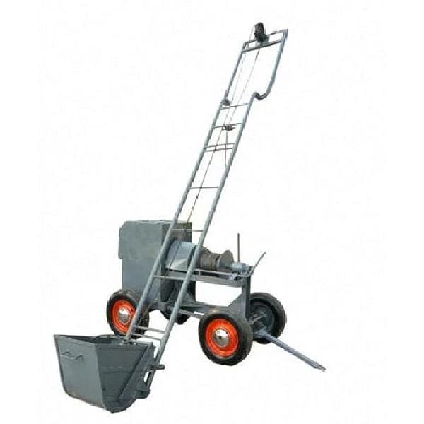 Ladder lift with engine