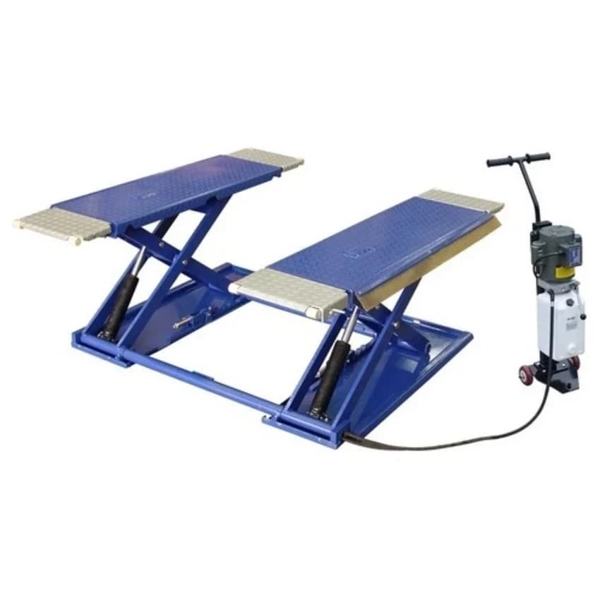 Mild Steel Wheel Free Car Scissor Lift, 2-4 tons, Capacity: 2-3 ton