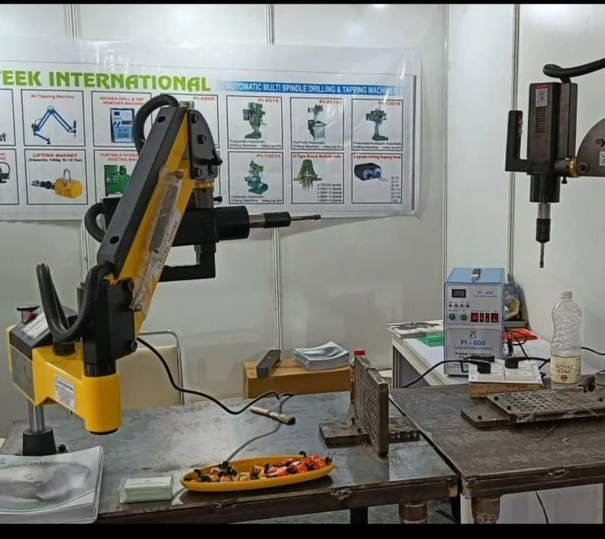 Mild Steel Robotic Arm Tapping Machine