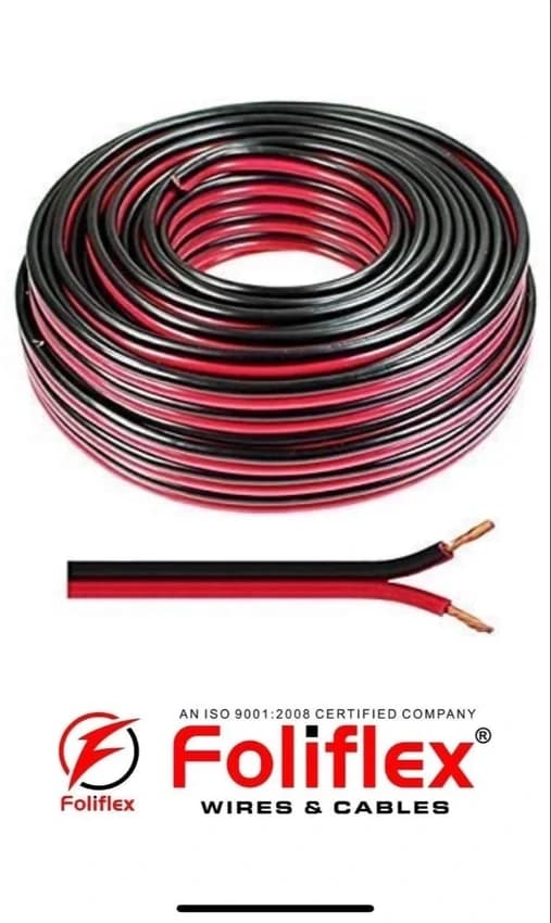 Foliflex 110m Portable Speaker Wire