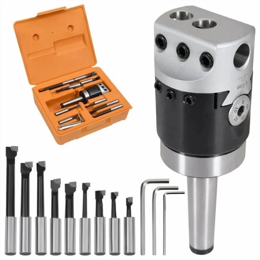 Straight Shank Boring Head In Chandigarh, Size: 2 mm
