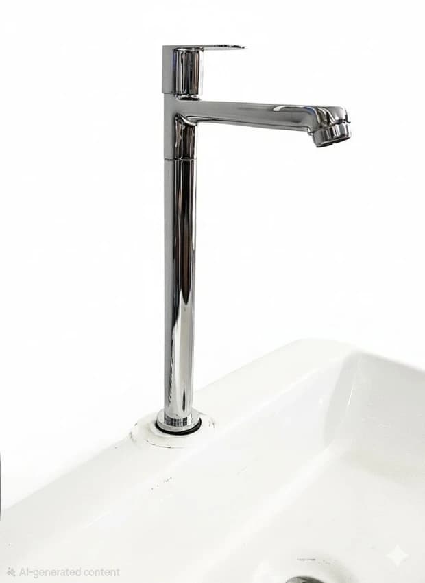 Plumbees Brass Single Lever Basin Piller Cock