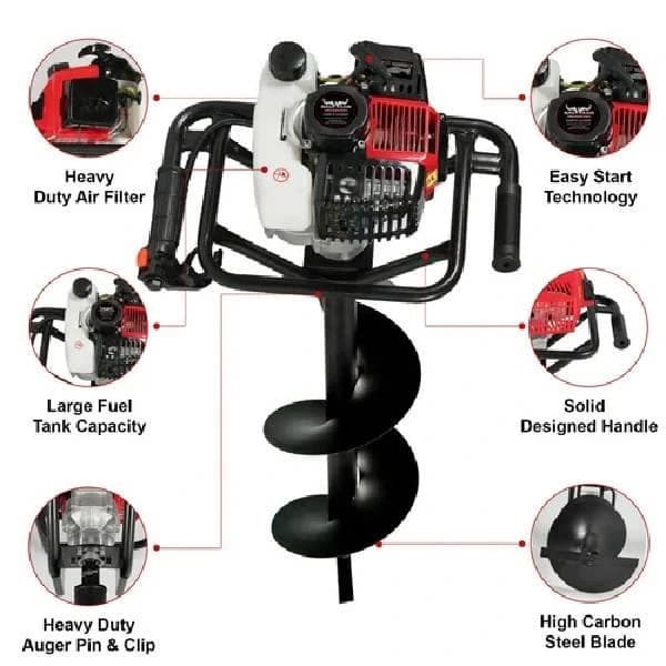 Balwaan 52 CC Engine Powered Soil Digger, BE-52