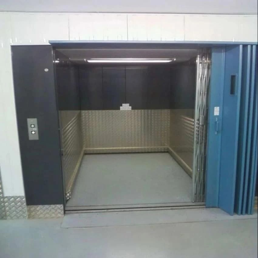 Legend Mild Steel Goods Cum Passenger Elevator, For Industrial, Capacity: 1-2 ton