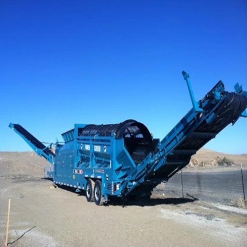 Treatment Capacity: 10 Tpd To 1000 Tpd Mobile Solid Waste Segregation Plant, For MSW