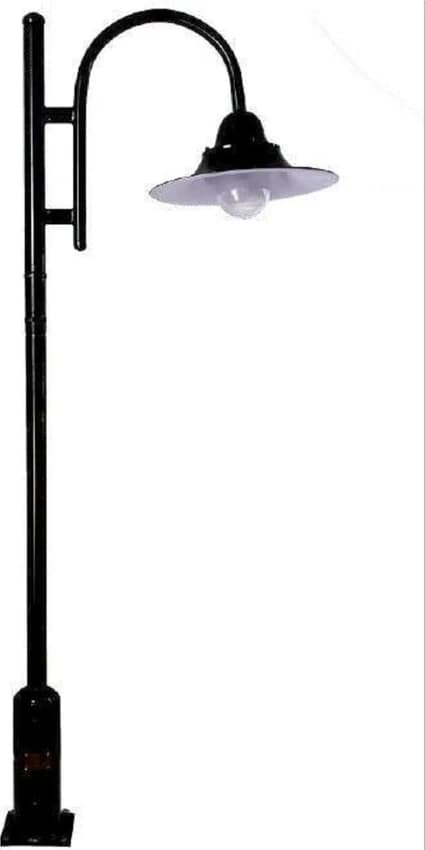 Mild Steel Single-Arm Pasolite Opera -1 Pole Light B 22 Lamp, For Street