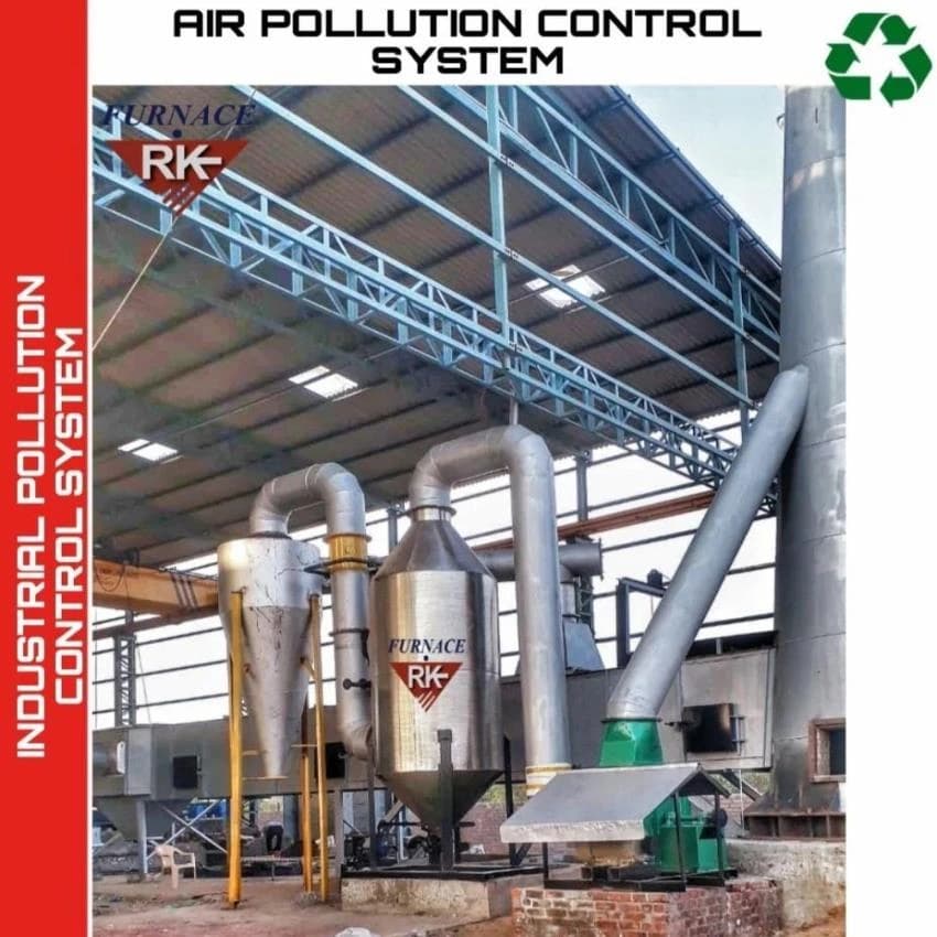 Mild Steel Air Pollution Control System For Aluminium Melting Plant, Automation Grade: Semi Automatic