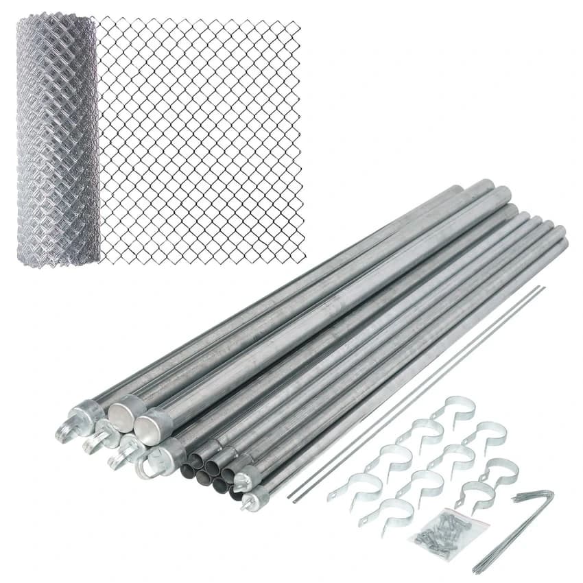 Galvanized Iron Chain Link Fencing Mesh