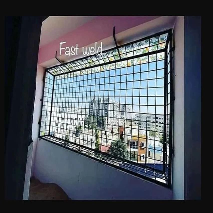 Iron Balcony Grill