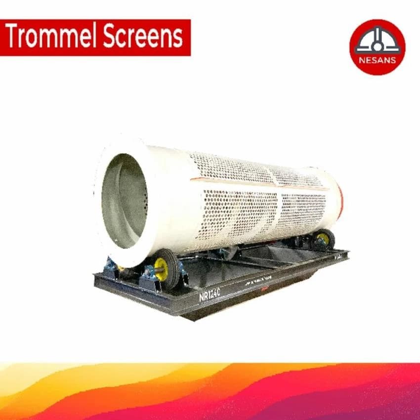 Nesans Trommel Screen, For Solid Waste Managemen, Electronic