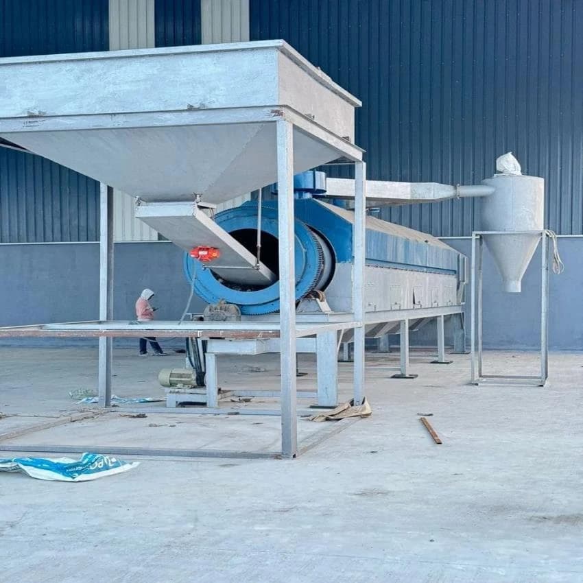 Trommel Screening Machine, For Organic Waste Composting