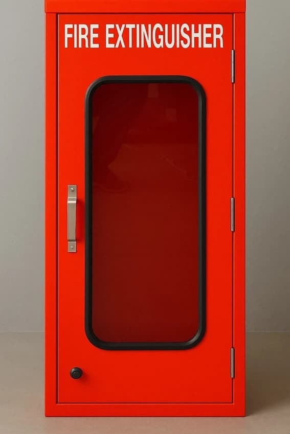 Mild Steel Fire Extinguisher Cabinet Box