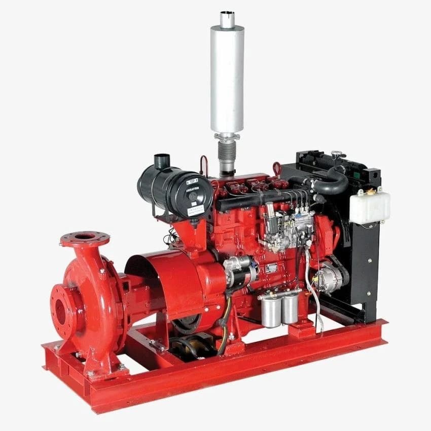 40 Psi 1500 Rpm Diesel Fire Pump, Max Flow Rate: 50 Usgpm, Model Name/Number: Lbsd Series