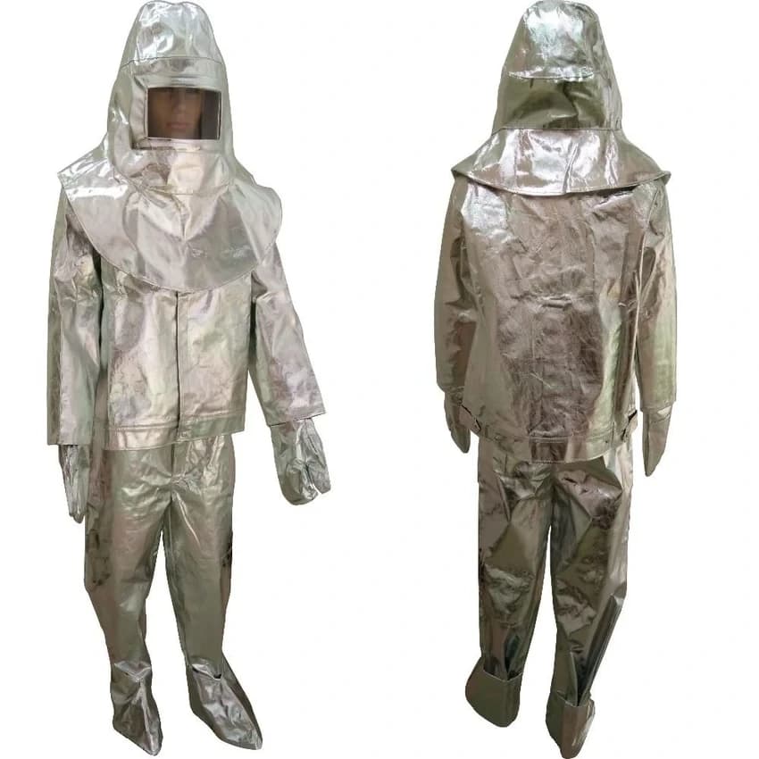 Aluminium Aluminized Fire Proximity Suit, Available Size: 6