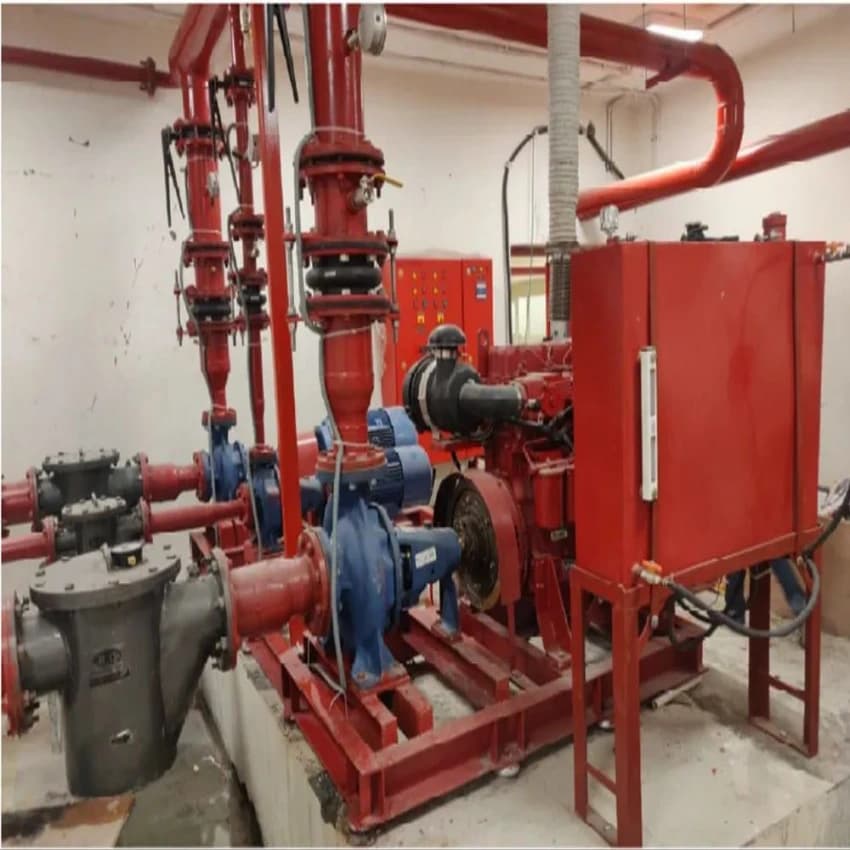 Mild Steel Fire Fighting Skid