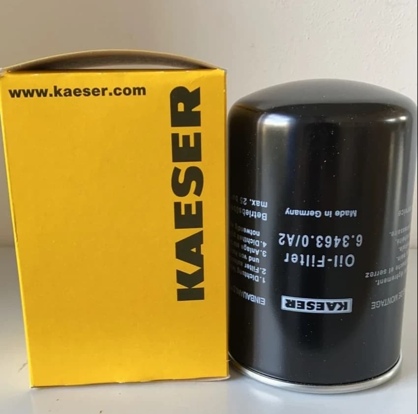Kaesar replacement Screw Compressor Kaeser Oil Filter, Capacity: 3000 Hours