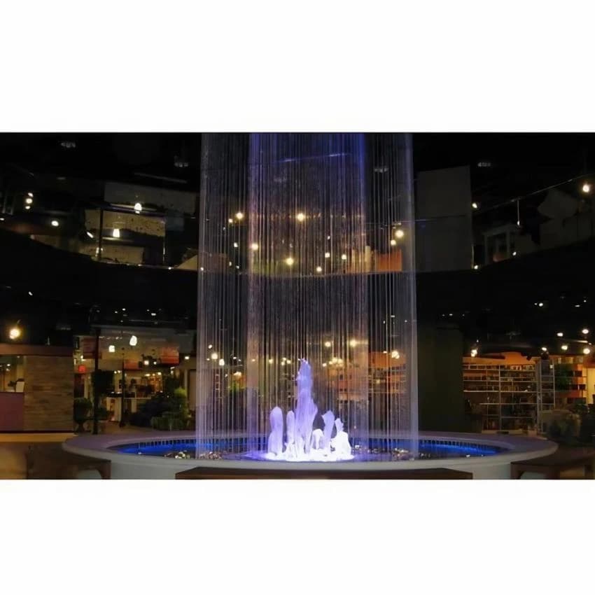 Brass String Water Curtain, 1"" To 2.5""
