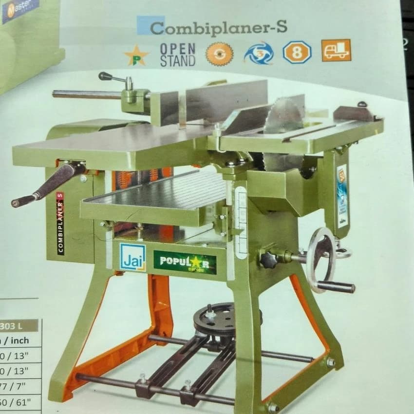 2 HP/1440 Rpm Combi Planner 302, For Wood, Machine Capacity: 254 mm