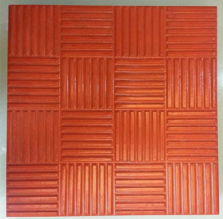 Plastic Pencil Tiles Mould, Size: 300*300*25 mm