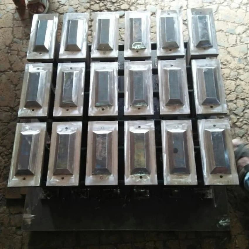 Fly Ash Bricks Steel Mould.
