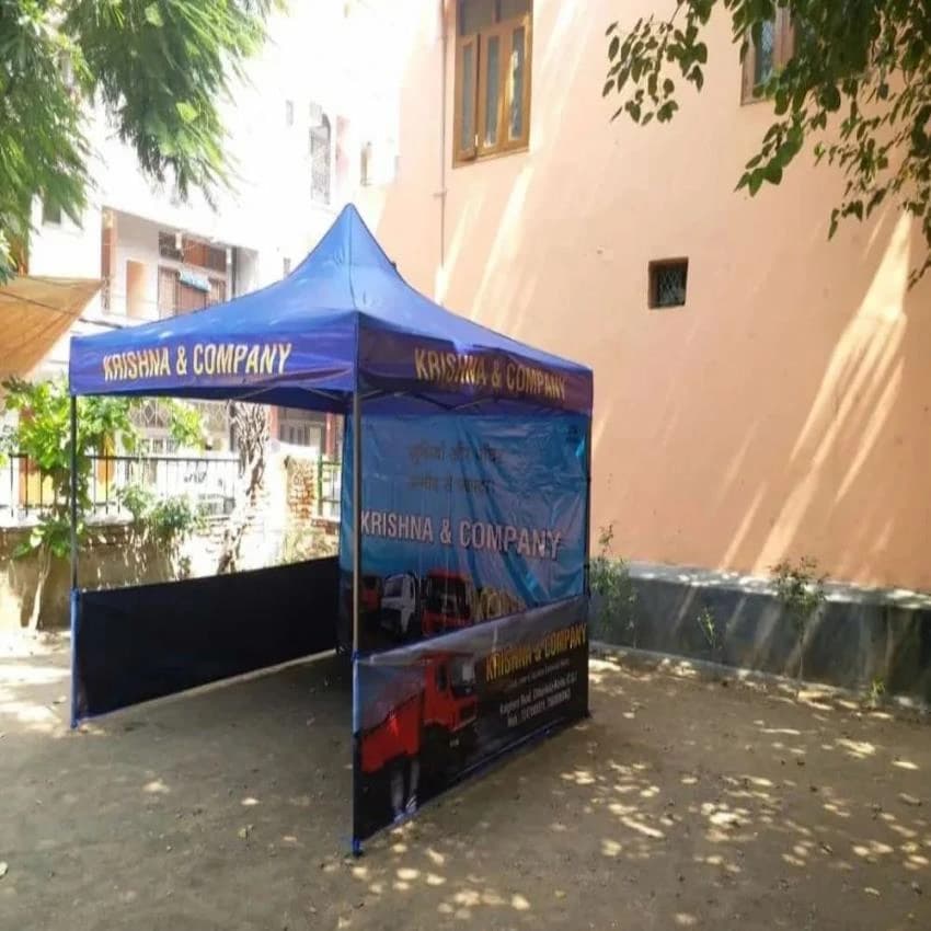 Tunnel Red Advertising Car Canopy