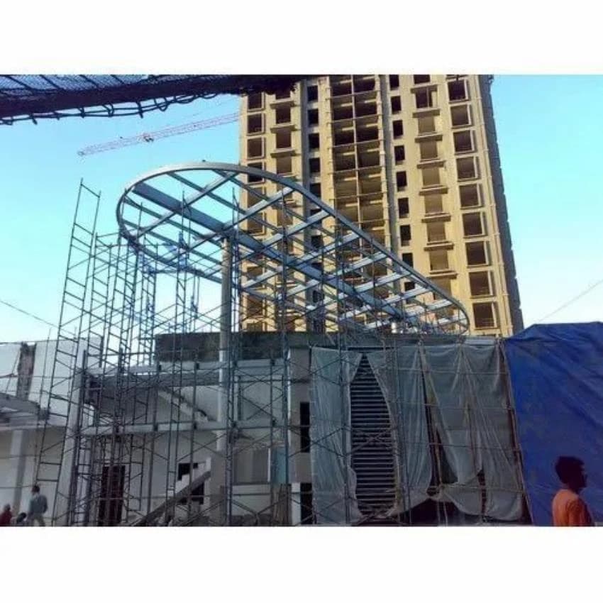 Modular Mild Steel Fabricated Canopy
