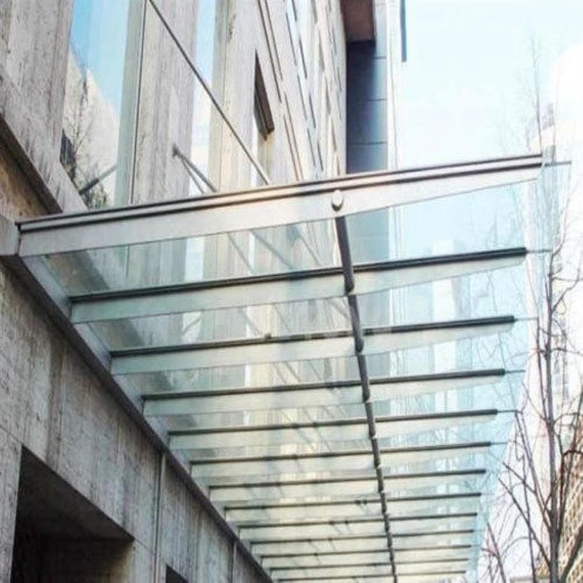 Toughened Glass Canopy, For Residential,Commercial