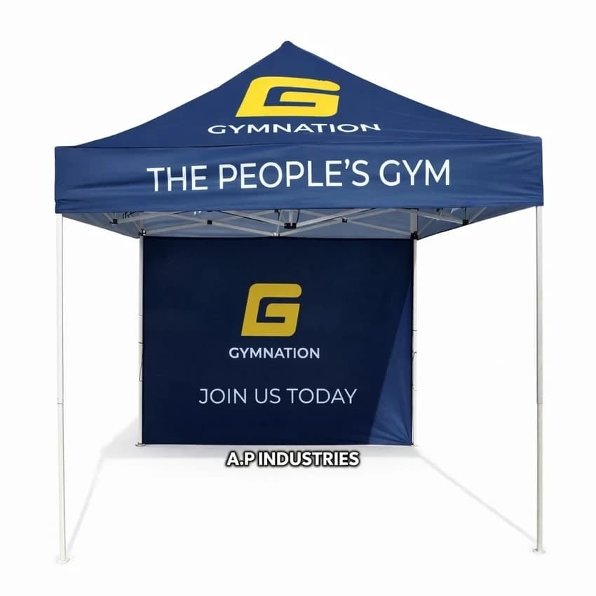 Blue Promotional Gazebo Tent 10x10ft