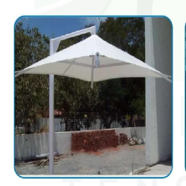 White PVC Outdoor Gazebo Canopy