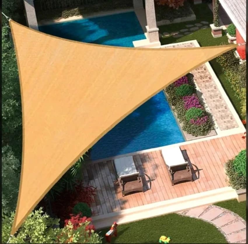 Multicolor Waterproof Shade Sail