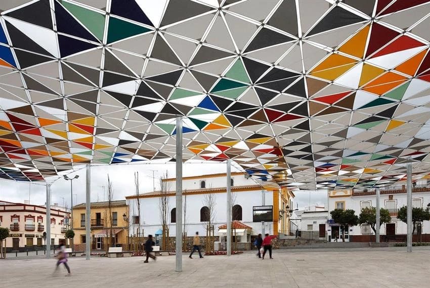Tensile Walkway Structure
