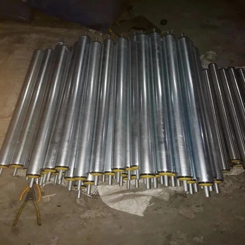 Idler Rolls, Roller Length: 300mm-1200mm, Roller Diameter: 38mm