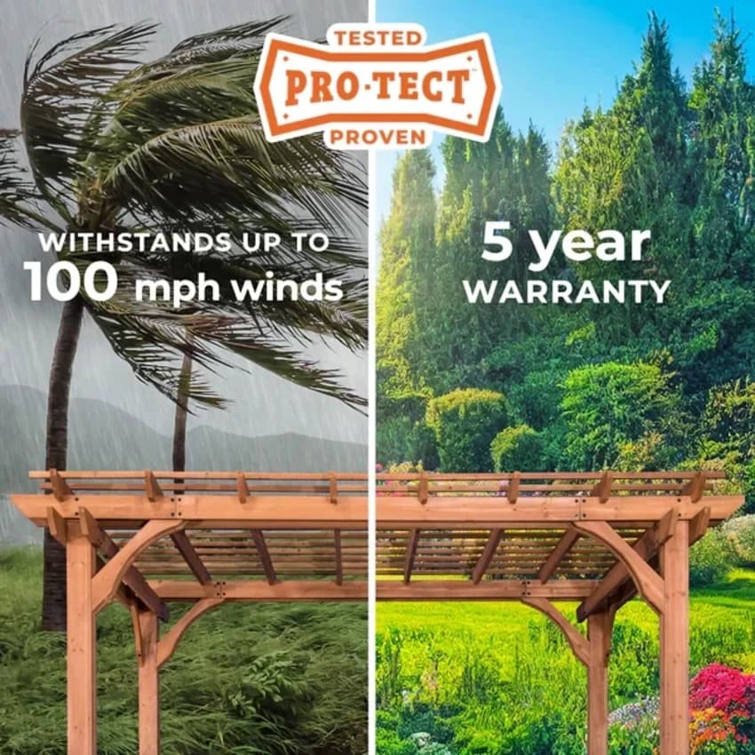 Prefabricated Wooden Pergola