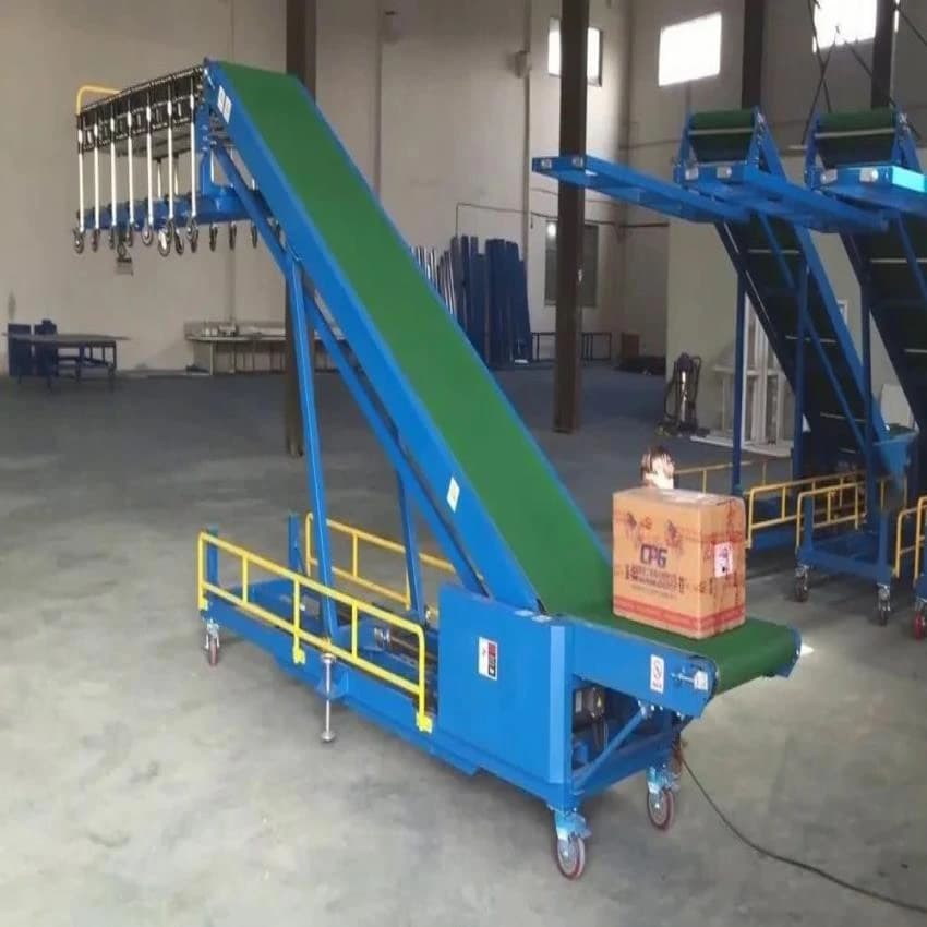 Stainless Steel Flexible Conveyors Loading Conveyor