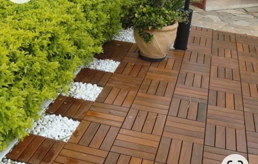IPE Wood Deck Tile