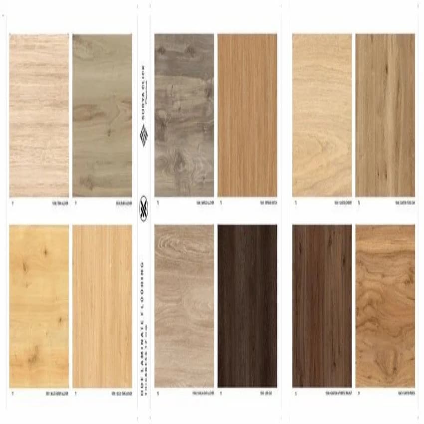 Hdf Laminate Wooden Flooring 12mm