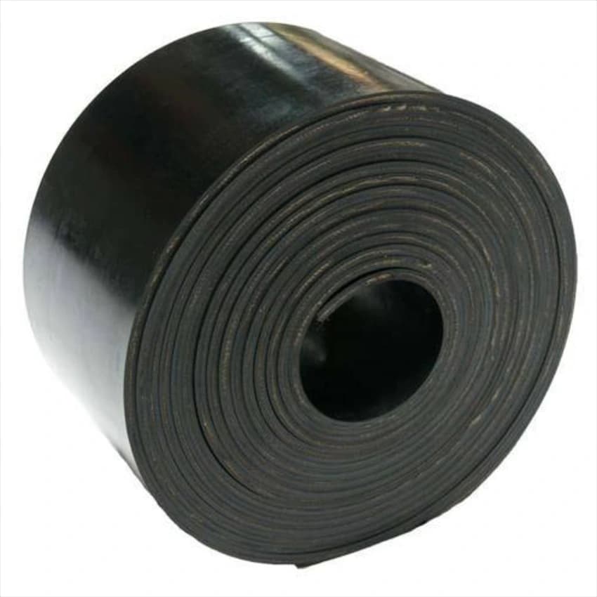 Black Rubber Conveyor Belt, Belt Width: 550 mm, Belt Thickness: 10 mm