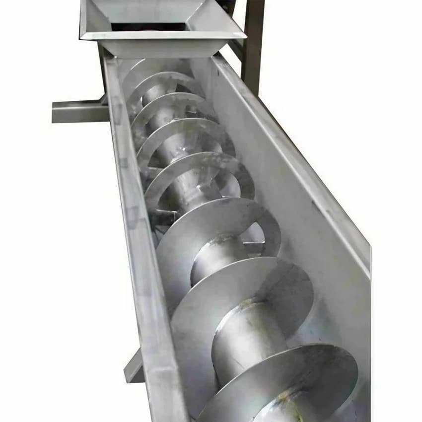 100 mm To 600 mm Cast Iron Screw Conveyor, Capacity: 100-150 kg per feet, 380 V