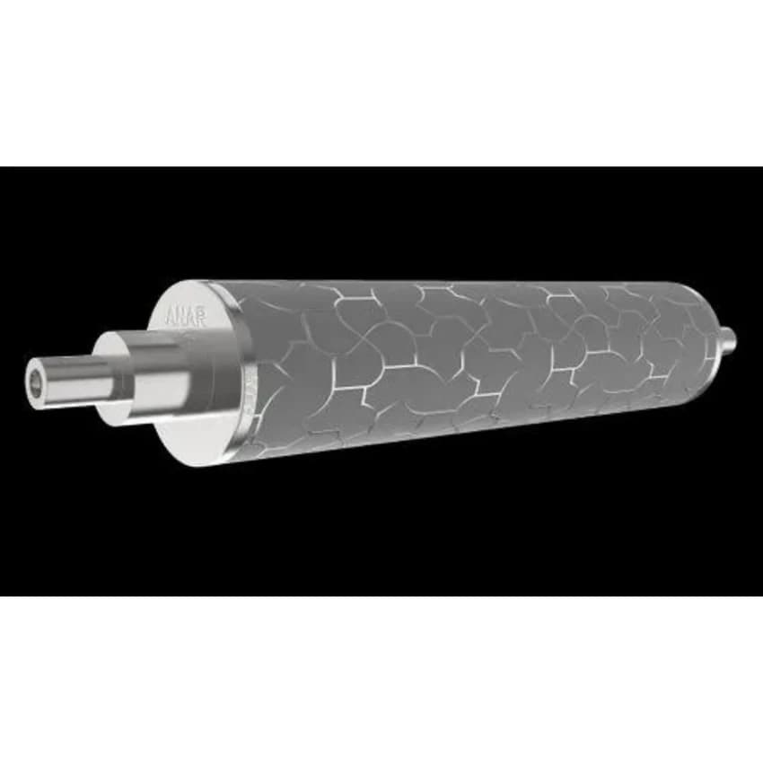 Stainless Steel Paper Emboss Roller, For Industrial