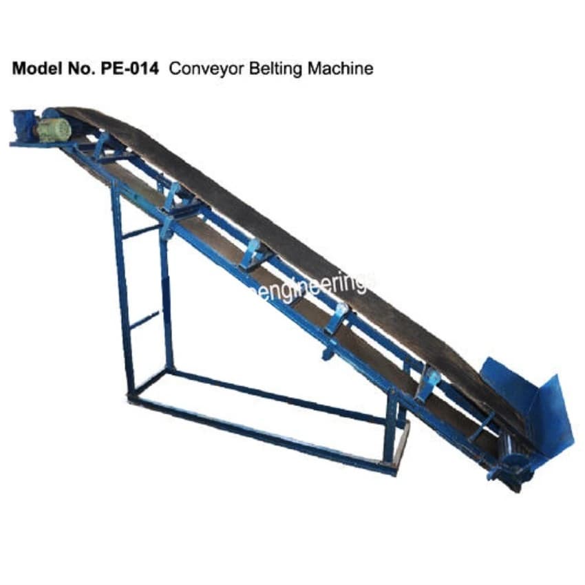 Single Phase Conveyor Belting Machine, Voltage: 220 V