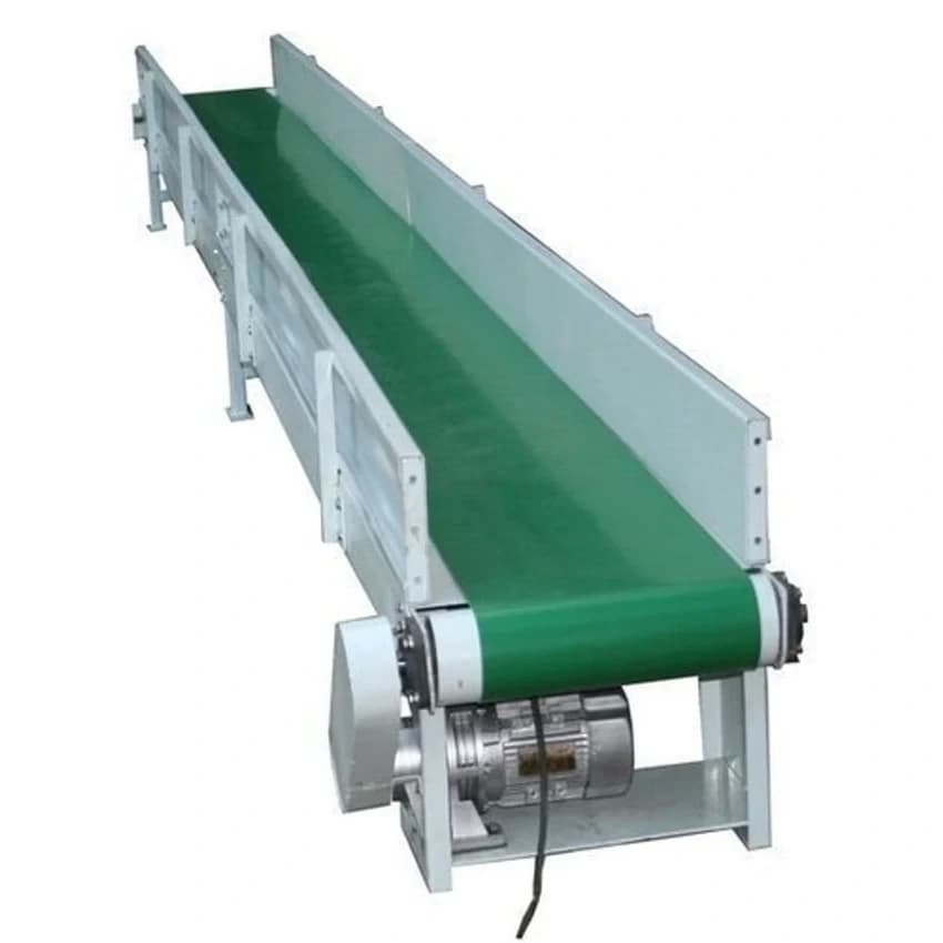 Belt SS Material Handling Conveyor, Capacity: 50 Kg/Feet