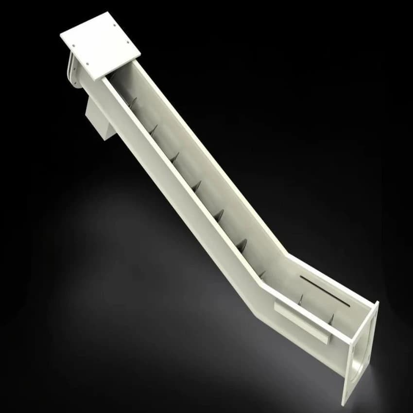 Mild Steel (Body) Flexible Screw Conveyor, Capacity: 100 Kg (Load), 240 V