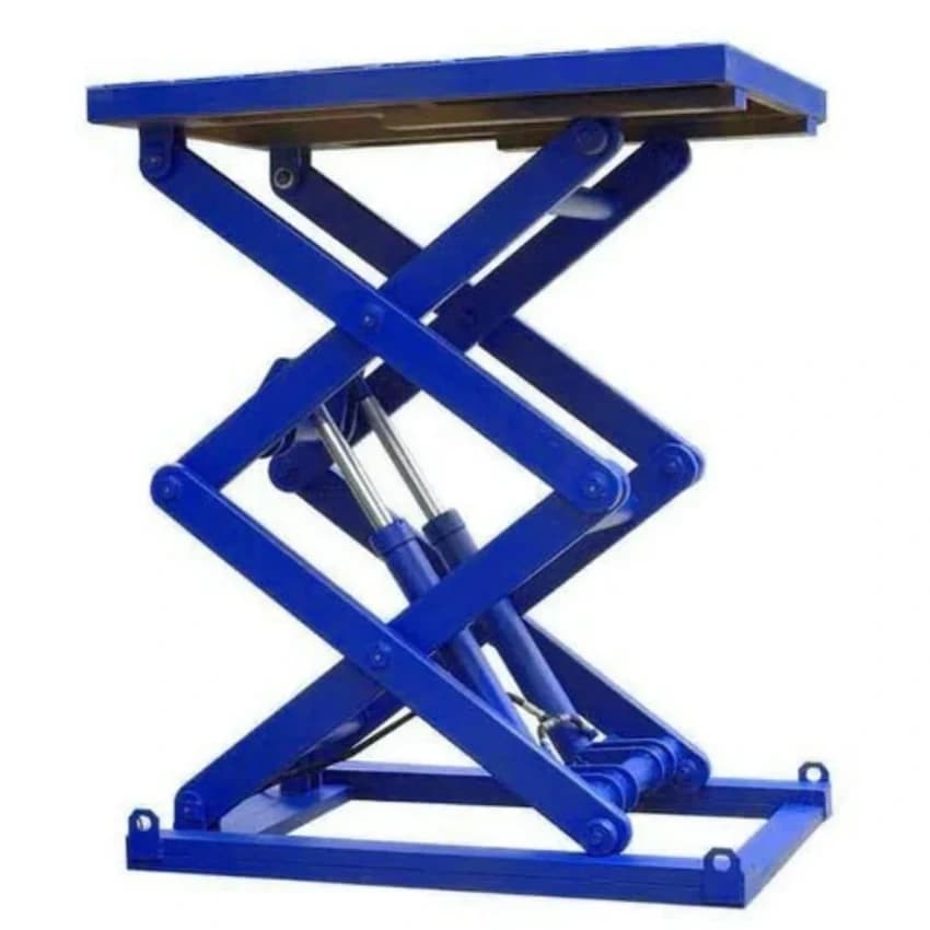Working Height: 10 feet Mild Steel Hydraulic Scissor Lift