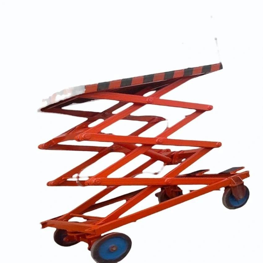 Hydraulic Scissor Lift, 0.72 Ton, Table Size: 2400 *1200 (mm)