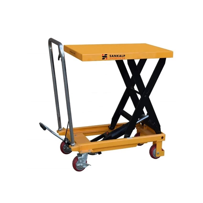 Hydraulic Scissor Lift, 1 MTR, 500 kg