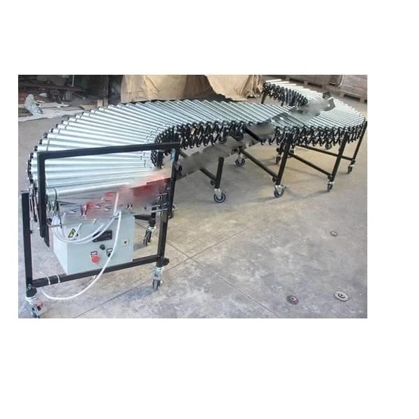 SS Flexible Roller Conveyor