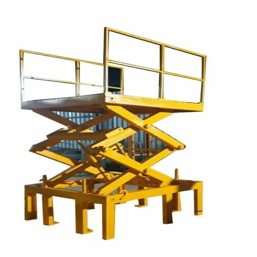 Avion Mild Steel Hydraulic Scissor Lift, Capacity: 1 Ton