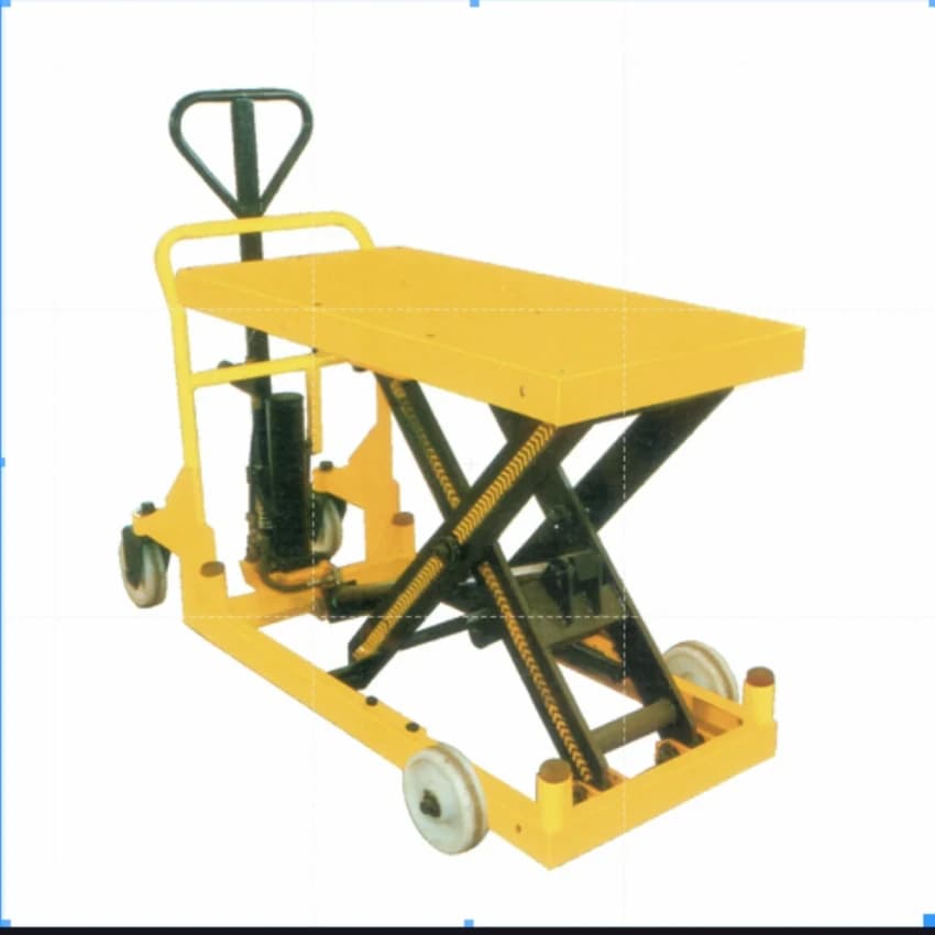 Hydraulic Scissor Lift, Table Size (feet X Feet): 1.5x4 Feet