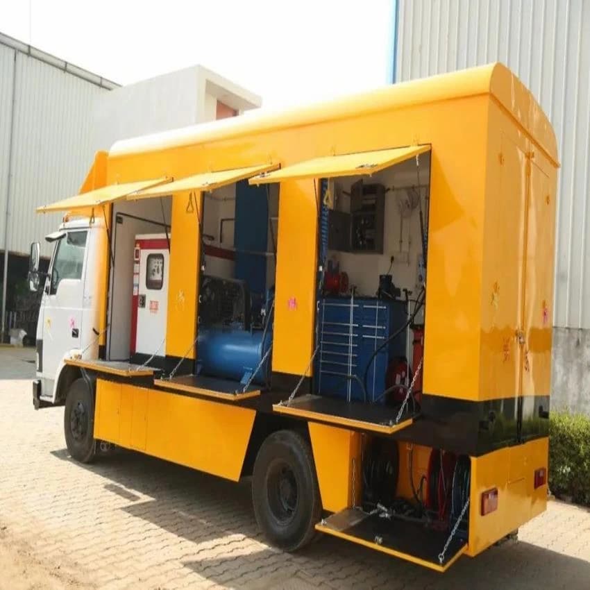 Competent Mobile Workshop Servicing Van Fabricator, Diesel